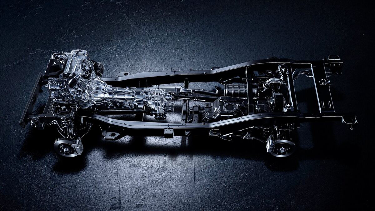 新型パジェロ ラダーフレーム構造